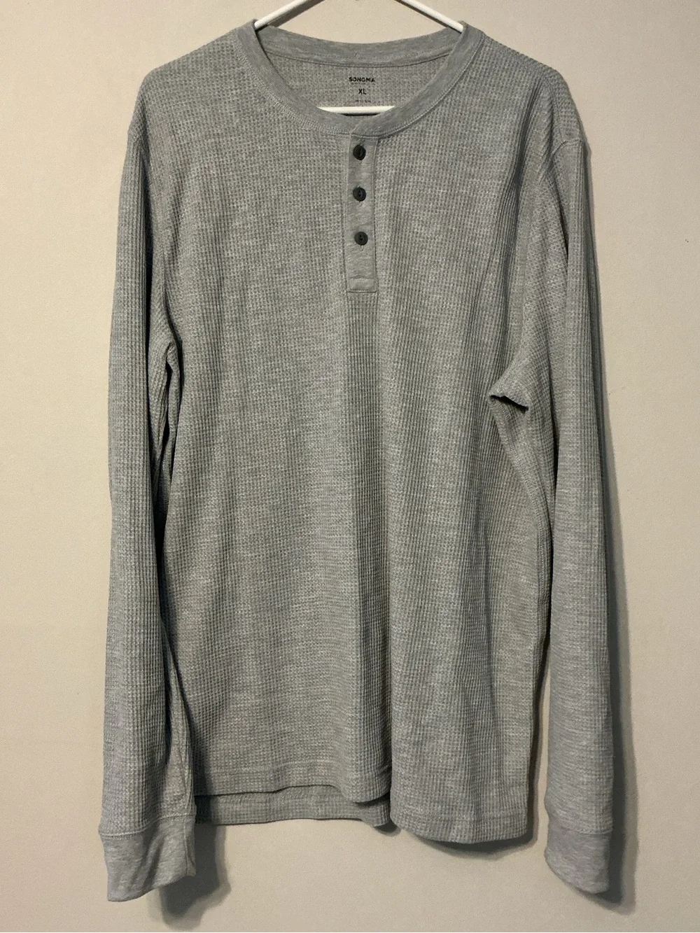 Sonoma Light Gray Thermal Shirt